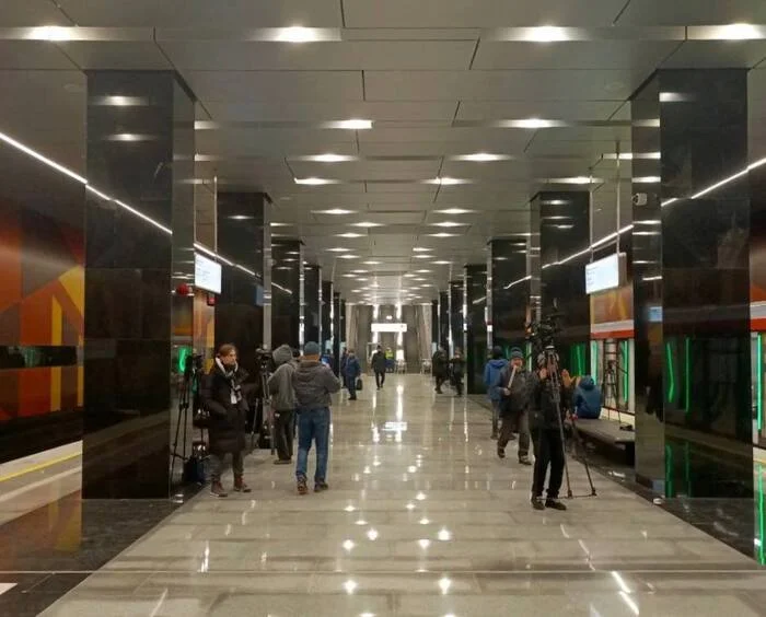 Reply to the post Three new stations of the Troitskaya metro line opened today - Moscow Metro, Russia, Public transport, Metro, Moscow, Transport, Reply to post, Longpost