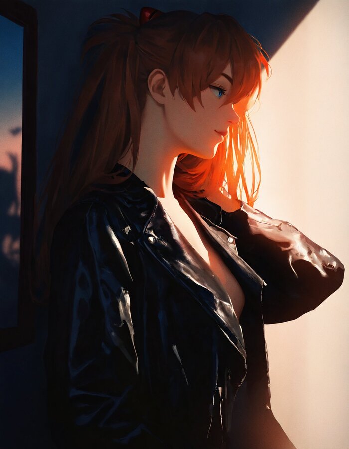  , Anime Art, , Evangelion, Asuka Langley,  