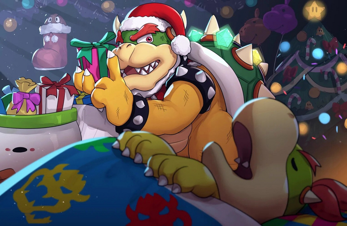 " :  " Nintendo, Bowser, ,  , , 