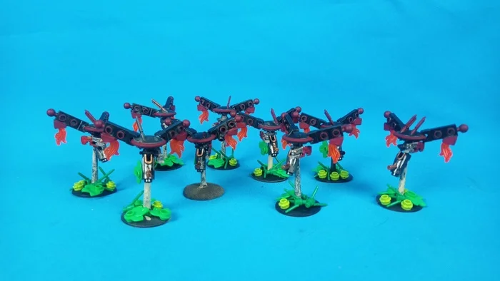 Genescult Mechs from Bits - My, Tyranids, Genestealer Cults, Wh miniatures, Warhammer 40k, Modeling, Miniature, Painting miniatures, Creation, Handmade, Longpost