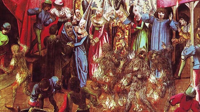 Бал "объятых пламенем"