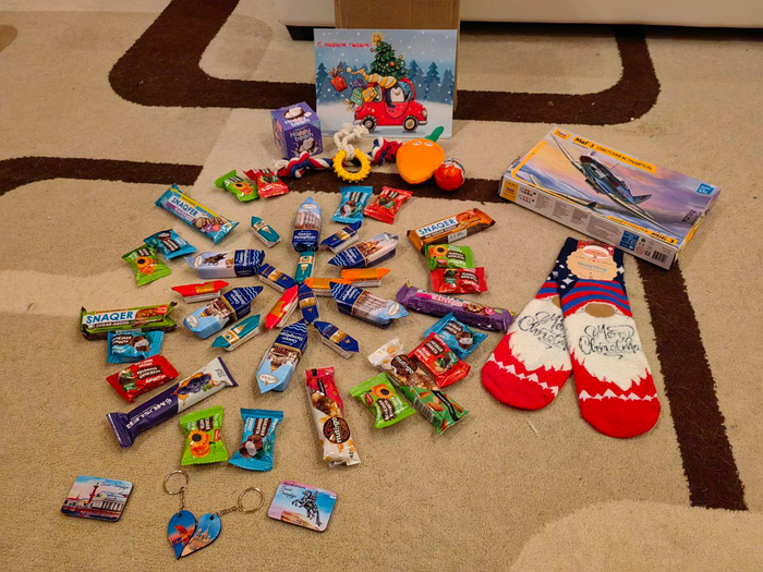 Общий вид подарка от тайного Санты