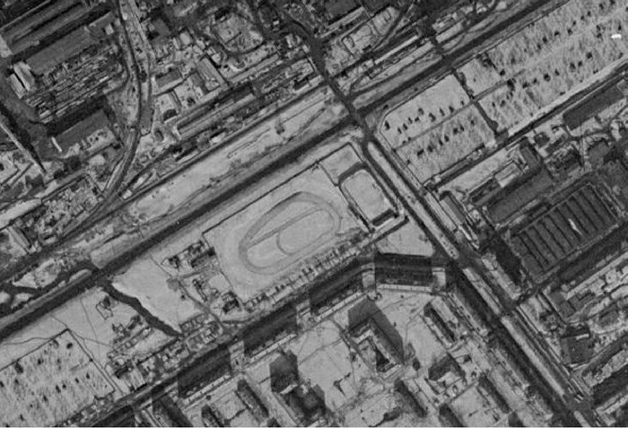 Спутниковый снимок Казани. 1966 год (март).