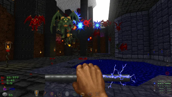 Doom. Part 5. Not only Doom. Gothic, gloomy cities, dark fantasy. 2 modifications and 12 wads for Heretic / Hexen - My, Gzdoom, Dark fantasy, Demon, Video, Youtube, Longpost