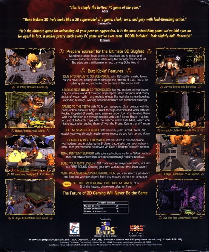 Duke Nukem 3D (1996).