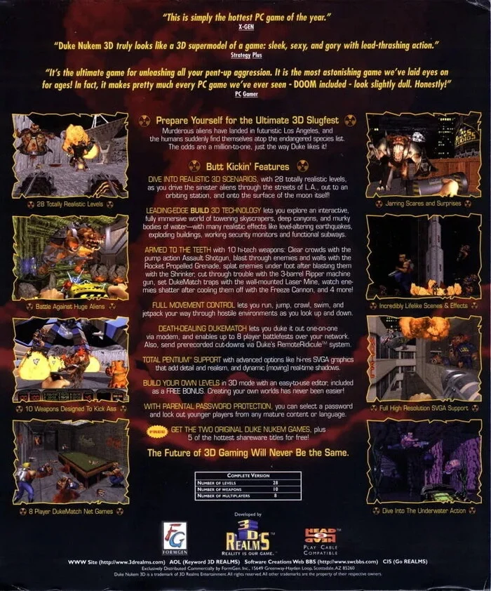 Back to the Past. Part 3.1. Interview with Ken Silverman, creator of Build. From technical details and DN3D to Ion Fury - My, Build, Duke Nukem 3D, Duke Nukem Forever, Voxelart, Shadow Warrior, Video, Youtube, Longpost