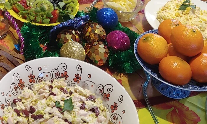 Your favorite dish on the New Year's table (we share recipes) - My, Recipe, Salad, New Year, Festive table