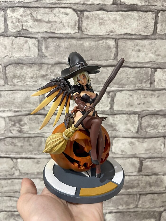 Mercy Overwatch Halloween. 3 3D, 3D , 3D , Mercy, , , Overwatch, , 