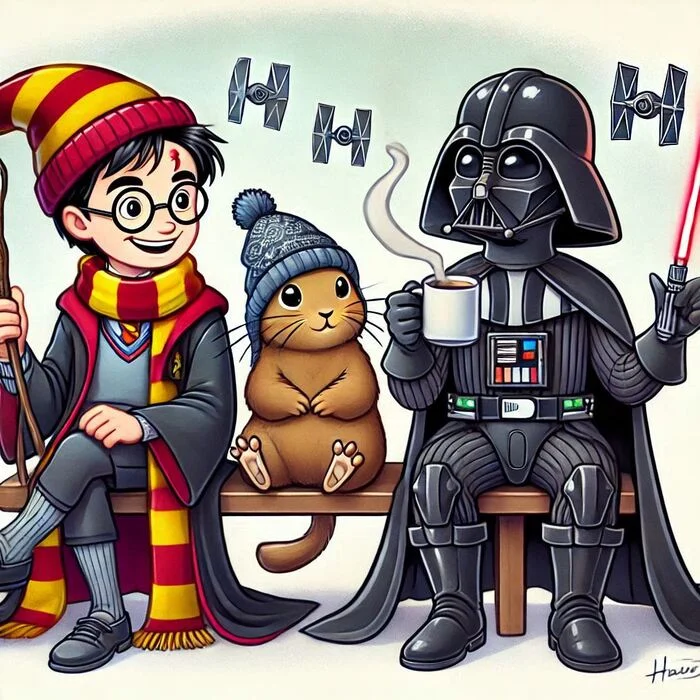 What do Harry Potter and Darth Vader have in common? - My, Harry Potter, Darth vader, Longpost