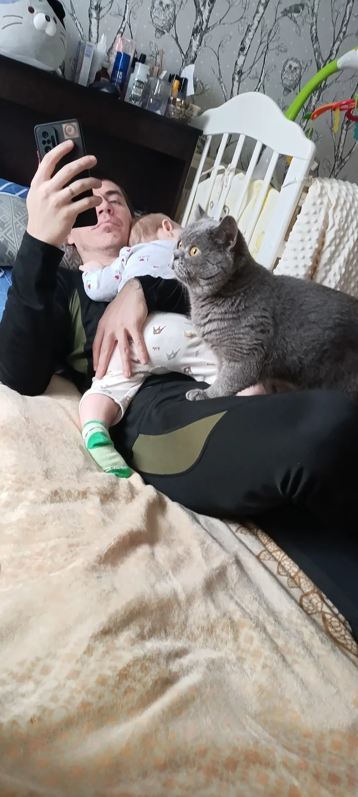 Results of the year) mine and no one else's - My, Results of the year, New Year, Longpost, Children, cat