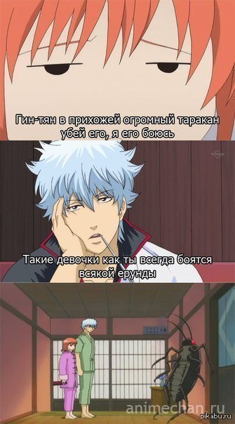   ? , Gintama, , Kagura, Sakata Gintoki