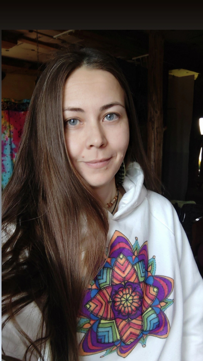 Толстовка в деле