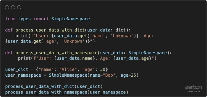 Cheat Sheets. dict vs SimpleNamespace in Python. Features, Advantages, When to Use Which One - Hyde, Instructions, Python, Crib, Programming, Recommendations, Longpost