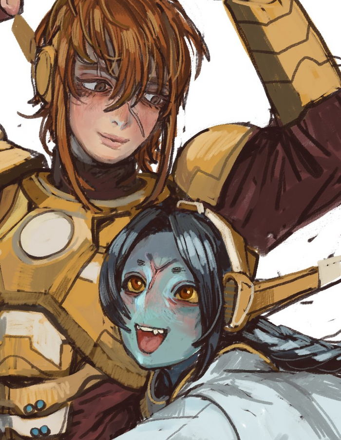 '  Warhammer 40k, Wh Art, Mossa,  