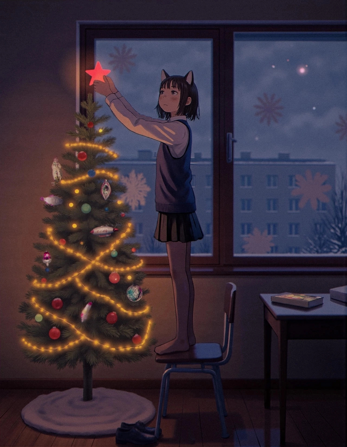    - ... , , Anime Art, Original Character, Animal Ears,  ,   , ,  