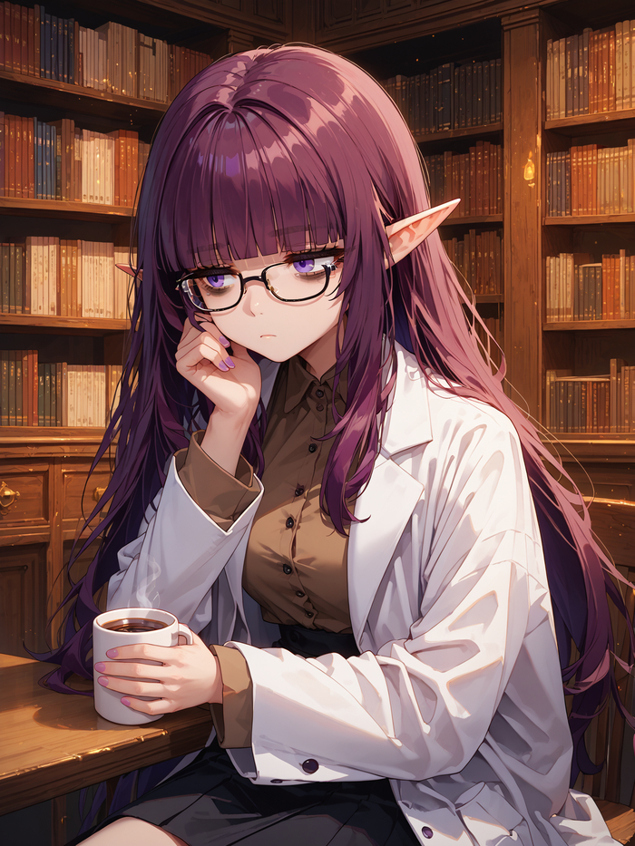 Eta ,  , Stable Diffusion, , , Kage no Jitsuryokusha ni Naritakute, Anime Art, Eta (shadow garden), , 