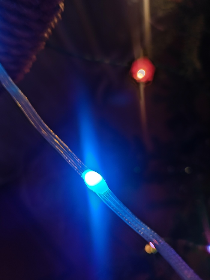 Современное китайское творчество на адресуемых светодиодах