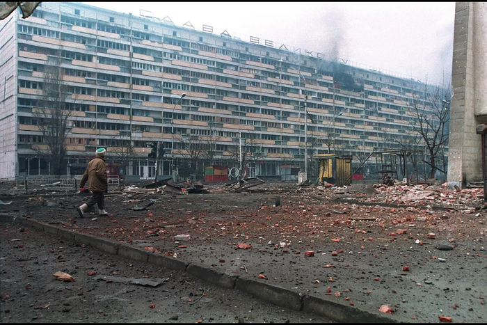 THE SITUATION IN THE CHECHNYAN CAPITAL (Photo by David Brauchli/Sygma via Getty Images)