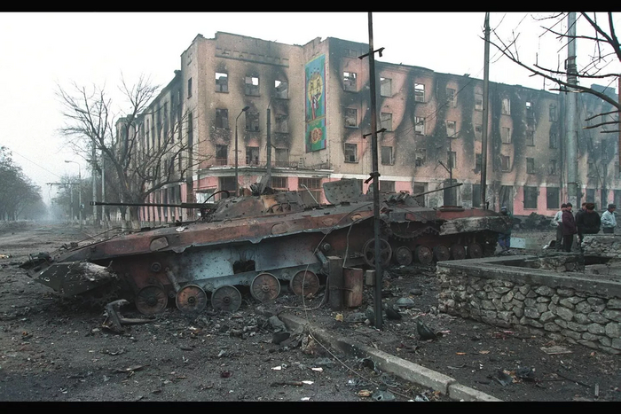 HE SITUATION IN THE CHECHEN CAPITAL (Photo by David Brauchli/Sygma via Getty Images)