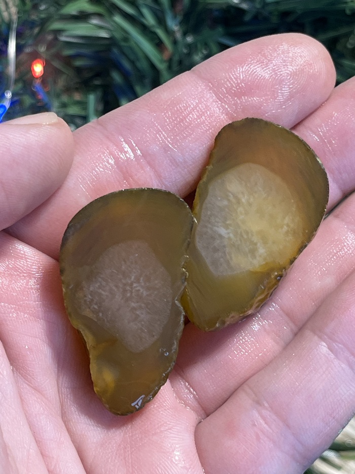 Второй камень после распила