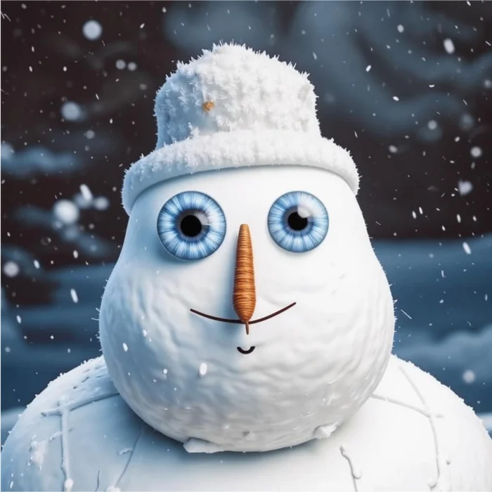 Snowman - My, CreepyStory, Mystic, Supernatural, Mat, Miracle, Longpost