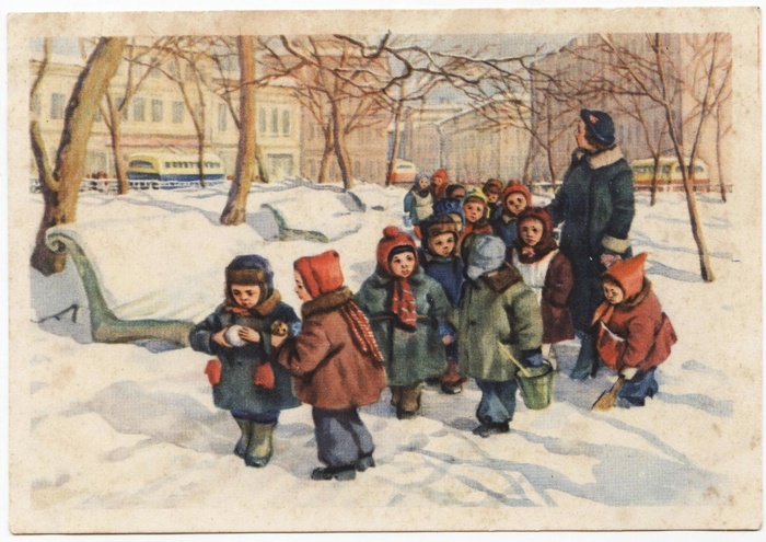Художник Т. Скородумова, Изогиз, 1955 год, тираж 500 000.