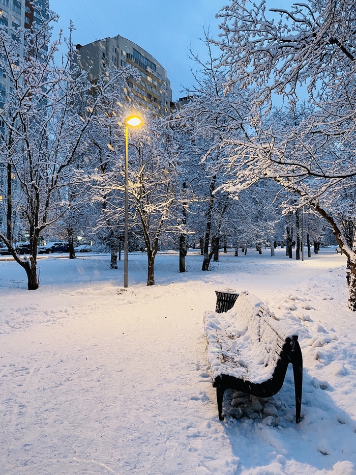 Зима сделала нам подарок на НГ