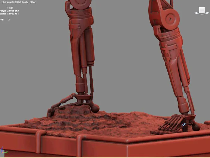 Terminator T-800 Endoskeleton 3D print model - Моё, 3D печать, Моделизм, Покраска миниатюр, Масштабная модель, Терминатор, Длиннопост