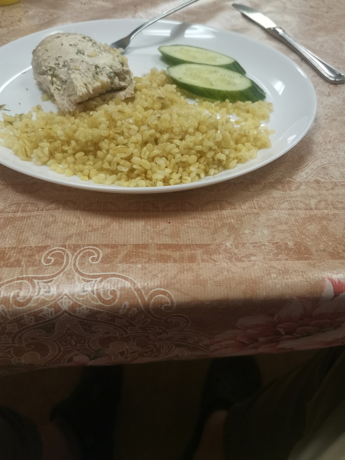 Новогодний стол на пароходе