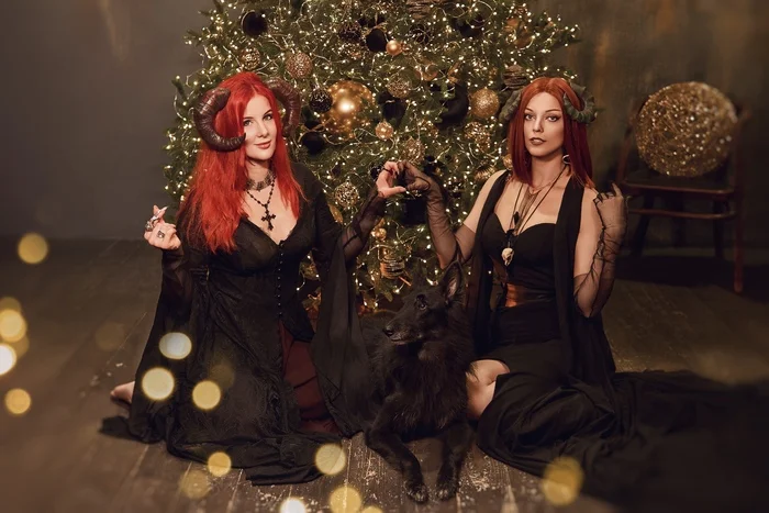 Happy New Year, Happy New Happiness - My, Girls, New Year, The photo