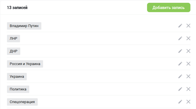 А начну-ка я, пожалуй, год с обновления игнор-листа