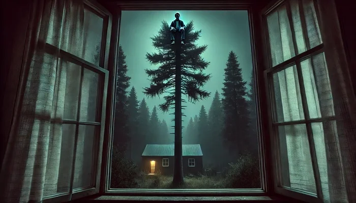 My neighbor climbed to the top of a pine tree in my yard and never came down. The sheriff of our town did the same, just a day later. - My, Horror, Reddit, Translation, Translated by myself, Nosleep, Страшные истории, Story, Mystic, Thriller, Fantastic story, Fearfully, Longpost, CreepyStory