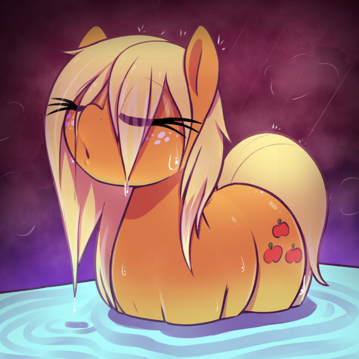    My Little Pony, Ponyart, Applejack, Thebatfang