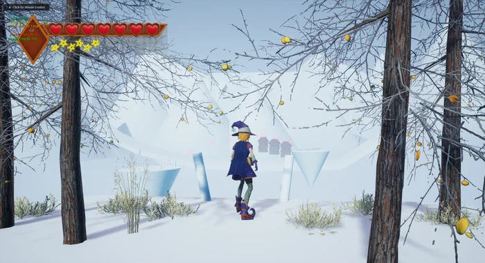 Создаю зимнюю атмосферу бюджетными методами (Making of Forgotten Lands) - Моё, Инди, Unreal Engine, Gamedev, Ведьмы, Магия, Игры, Видео, Без звука, Длиннопост