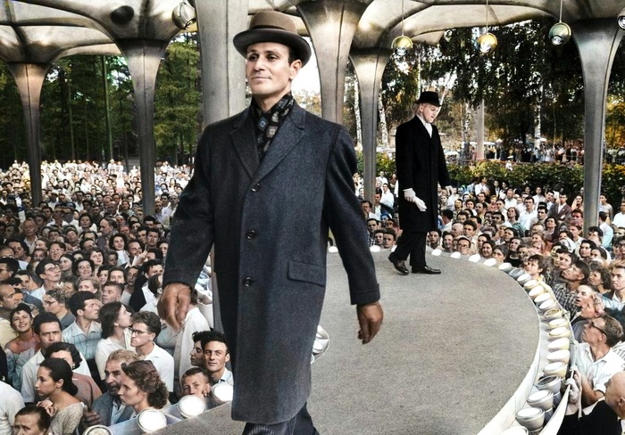 Жизнь Советской Москвы в 50-е годы. 20 раскрашенных фотографий Старое фото, Историческое фото, Фотография, История города, Москва, Столица, 50-е, Колоризация, Длиннопост