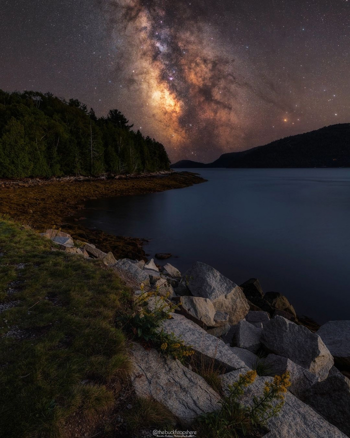 Остров Маунт-Дезерт штата Мэн.США.