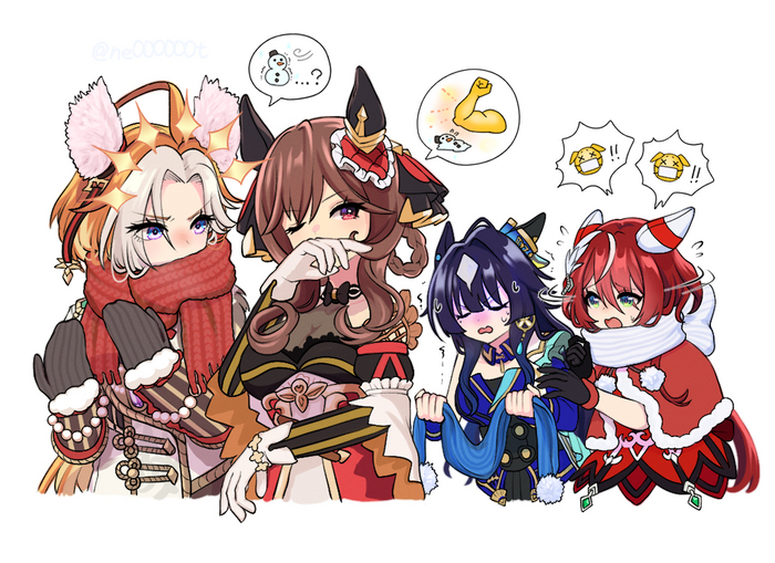   (  Uma Musume) , Anime Art, Uma Musume Pretty Derby, Orfevre, Gentildonna (Umamusume), Verxina (Uma Musume), Animal Ears, Win Variation