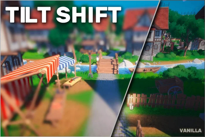 Distribution of an asset for creating a scene effect from miniatures in the games Artistic: Tilt Shift on the unity Asset store - Development of, Distribution, Gamedev, Indie game, Инди, Unity, Asset store, Asset, Unity3d, Video, Youtube, Miniature, Tilt shift