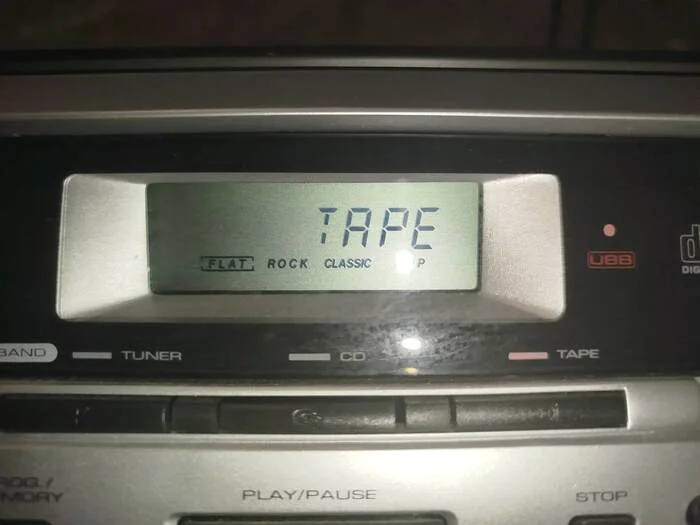 CD-radio player LG CD-962AX in 2024 - My, Record player, Discs, Electronics, Lg, Audio, Cassette, Longpost