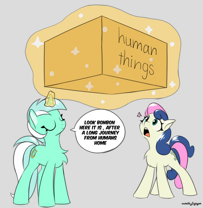    ? My Little Pony, Lyra Heartstrings, Bon Bon