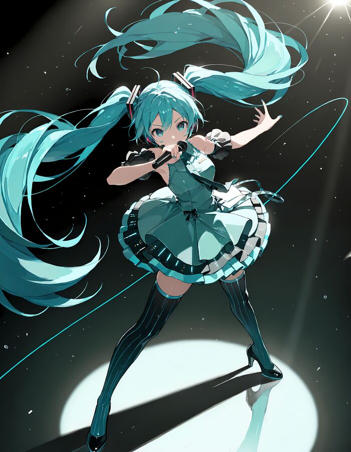     , , Stable Diffusion, , Anime Art,  , Hatsune Miku,  ,  , 