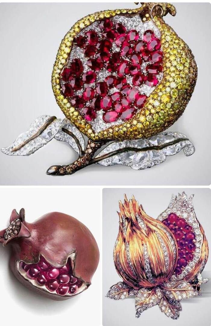 Знаменитые бриллиантовые гранаты