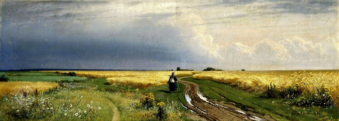 Дорога во ржи. Иван Шишкин. 1866 год