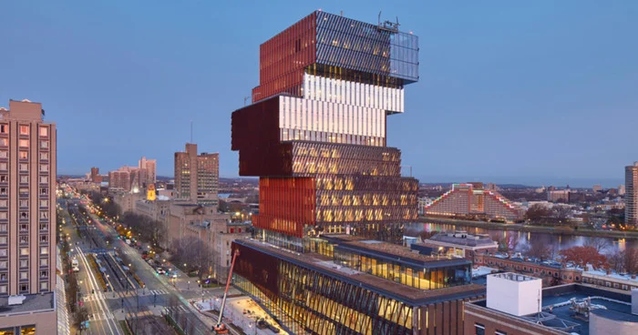 Boston University Center for Computing and Data Science - Boston, Architecture, Modern architecture, Telegram (link), Longpost
