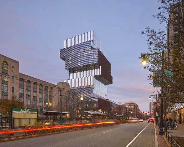 Boston University Center for Computing and Data Science - Boston, Architecture, Modern architecture, Telegram (link), Longpost