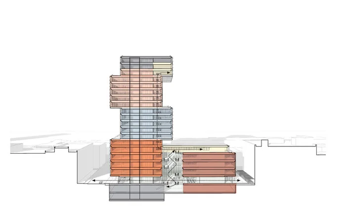 Boston University Center for Computing and Data Science - Boston, Architecture, Modern architecture, Telegram (link), Longpost