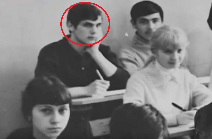 Сергей Подгорный в школьные годы
