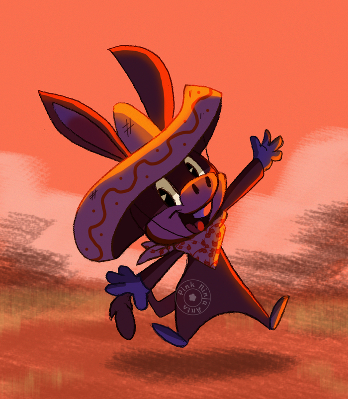 Baba looey  Quick draw mcgraw:    - pink-ninja