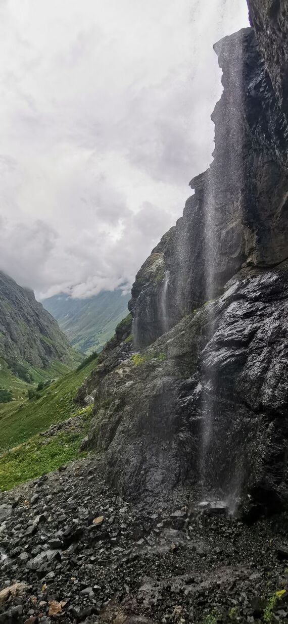 Водопады в Птышском ущелье