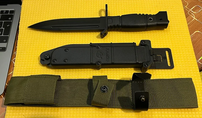 Campo knife or replica bayonet knife Ratnik 6x9-1 - Knife, Male, Weapon, Hunting, Longpost
